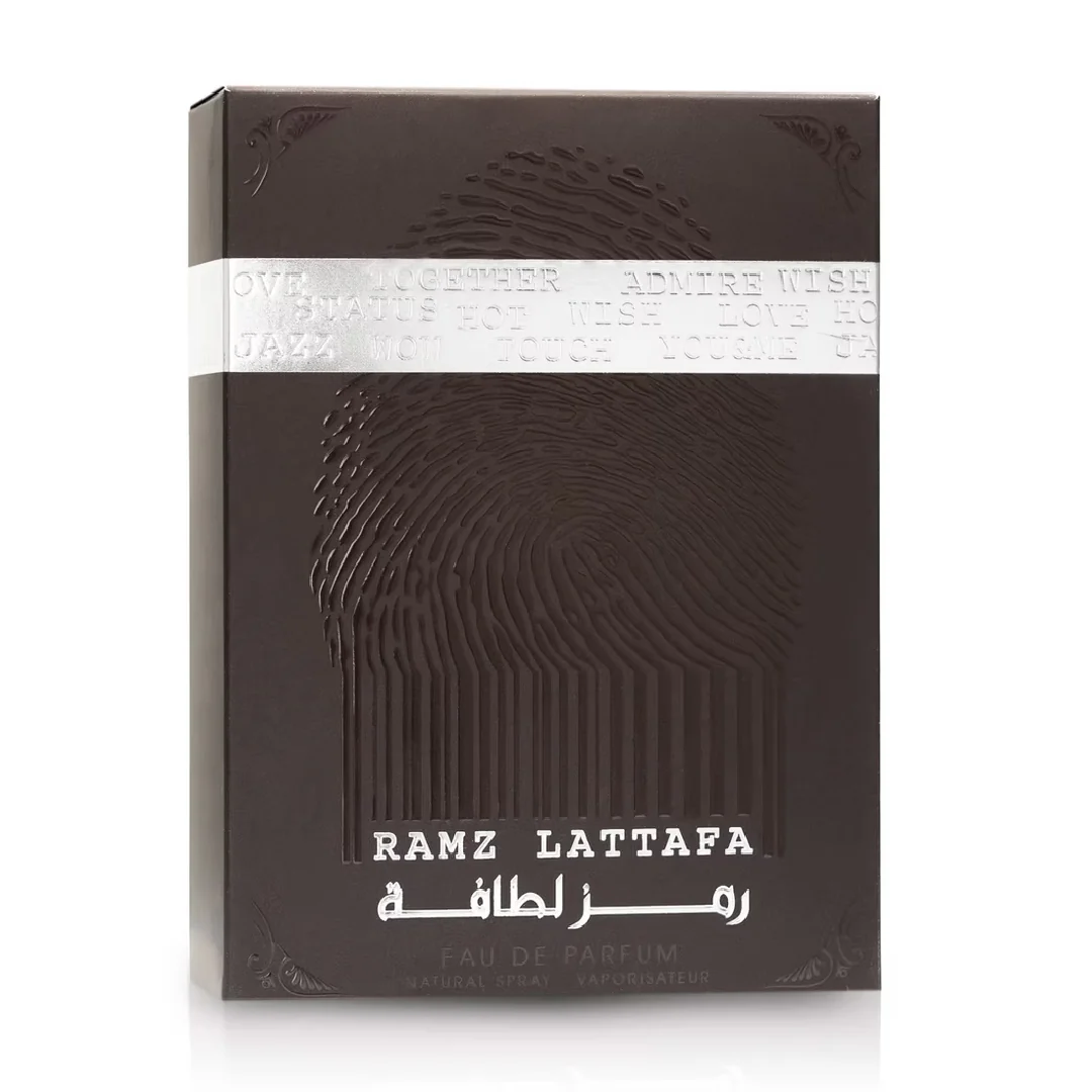 RAMZ LATTAFA Silver Eau de Parfum Pour Homme - 100ml - Image 3