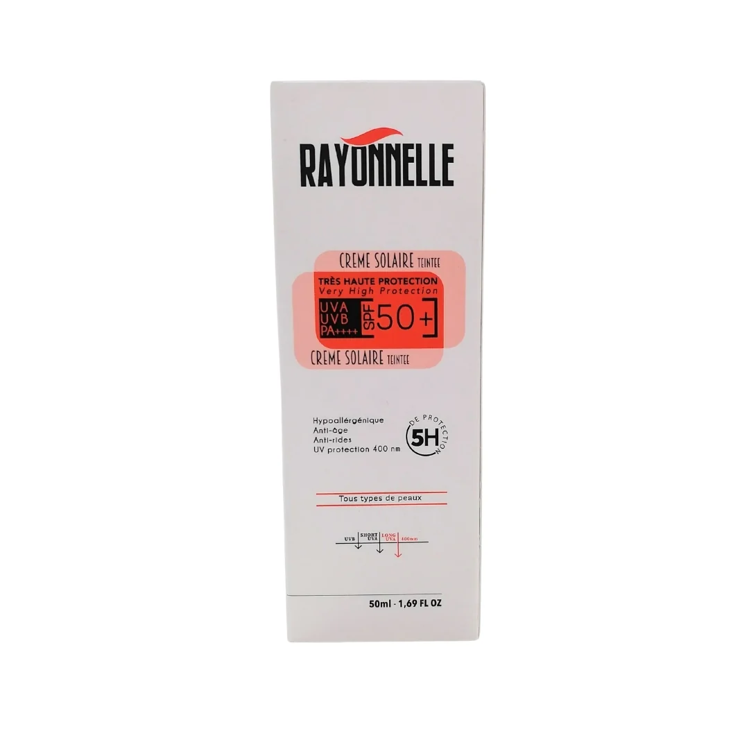 RAYONNELLE crème solaire teintée SPF50+ 50ml