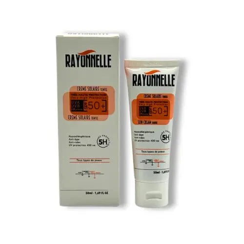 RAYONNELLE crème solaire teintée SPF50+ 50ml - Image 2