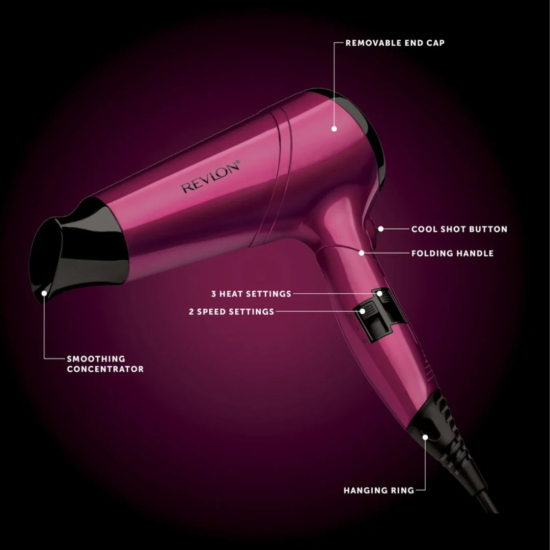 REVLON - Sèche cheveux RVDR5229E Rose 2200 W - Image 6