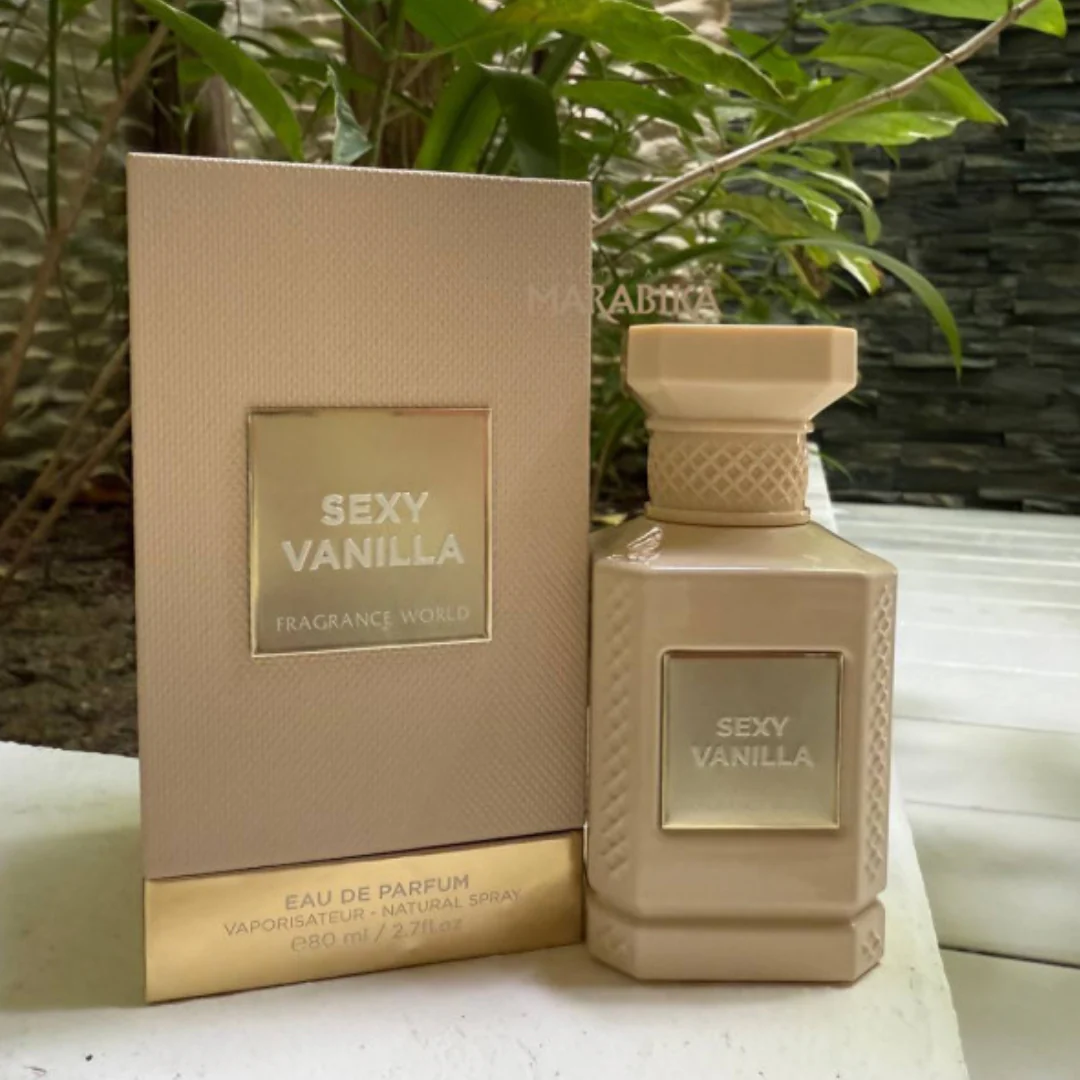 Sexy Vanilla Eau de Parfum Fragrance World Unisexe – 80ml - Image 6