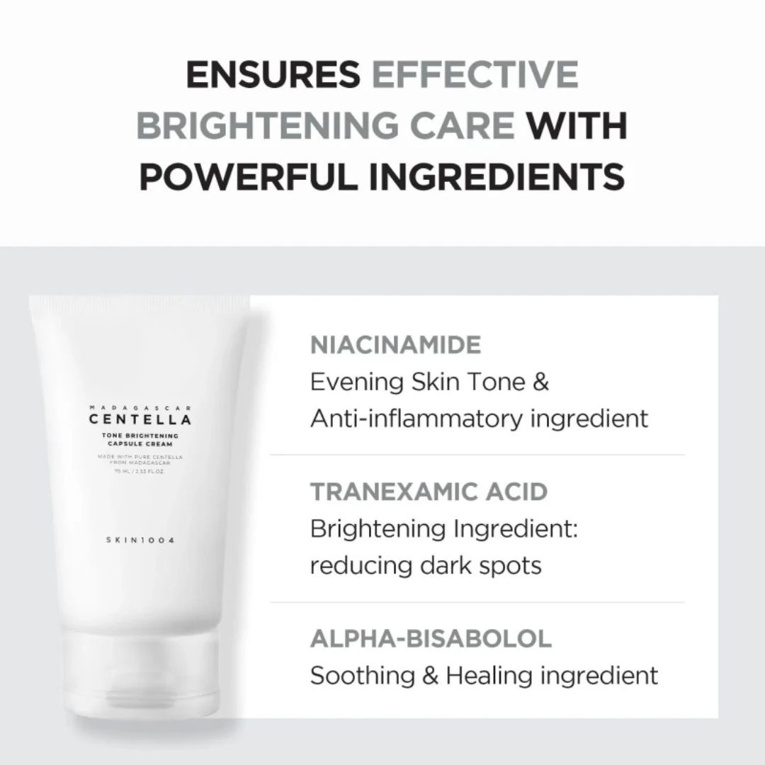 SKIN1004 - MADAGASCAR CENTELLA TONE BRIGHTENING CAPSULE CREAM - 75ml - Image 2