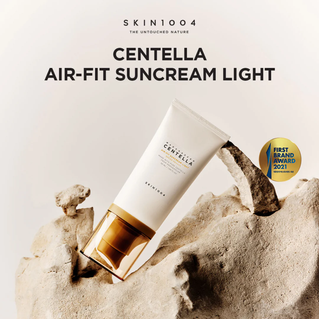 SKIN1004 – Madagascar Centella Air-Fit Suncream Light SPF30+ – 50ml - Image 4