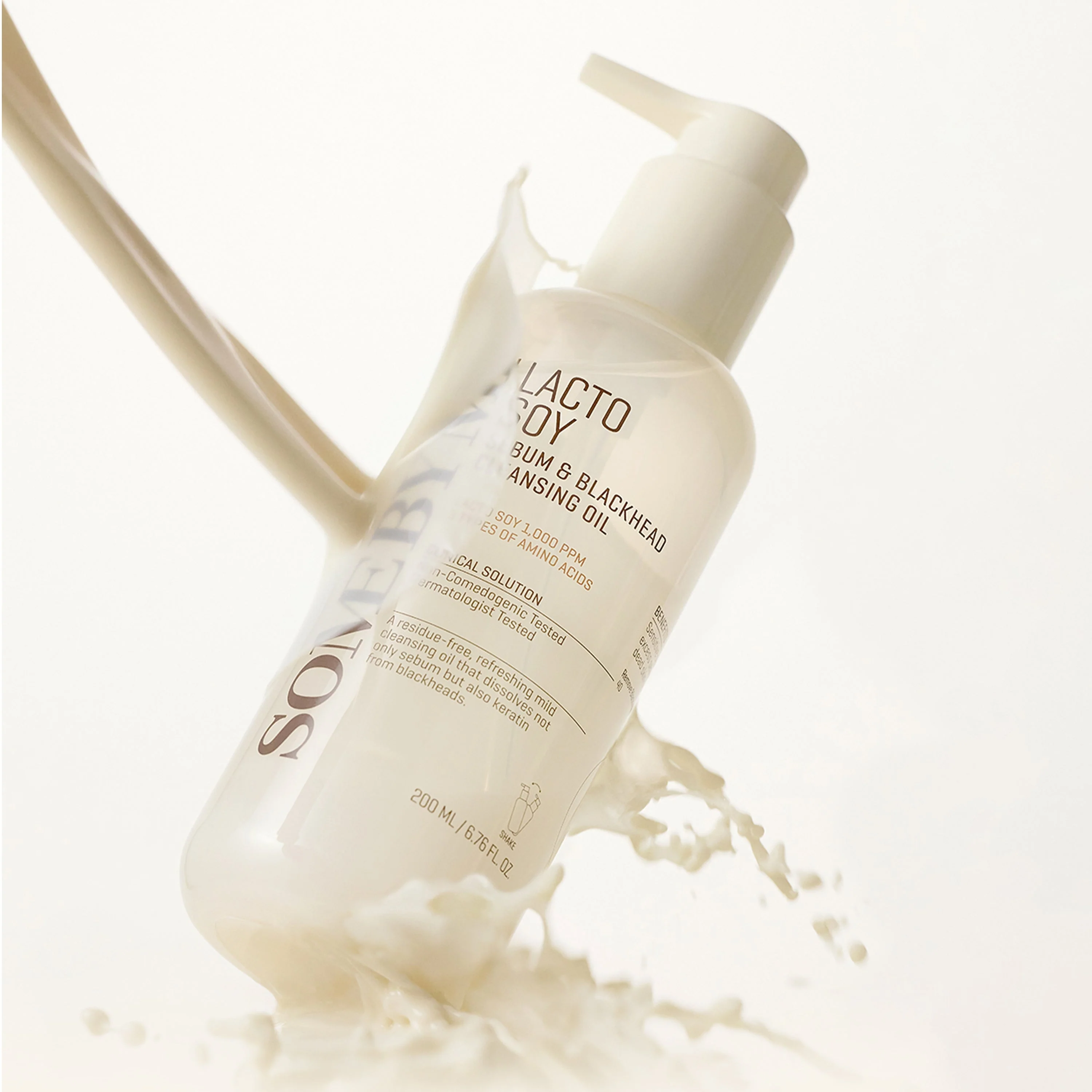 LACTOSOY SEBUM&BLACKHEAD CLEANSING OIL 200ml - Image 3