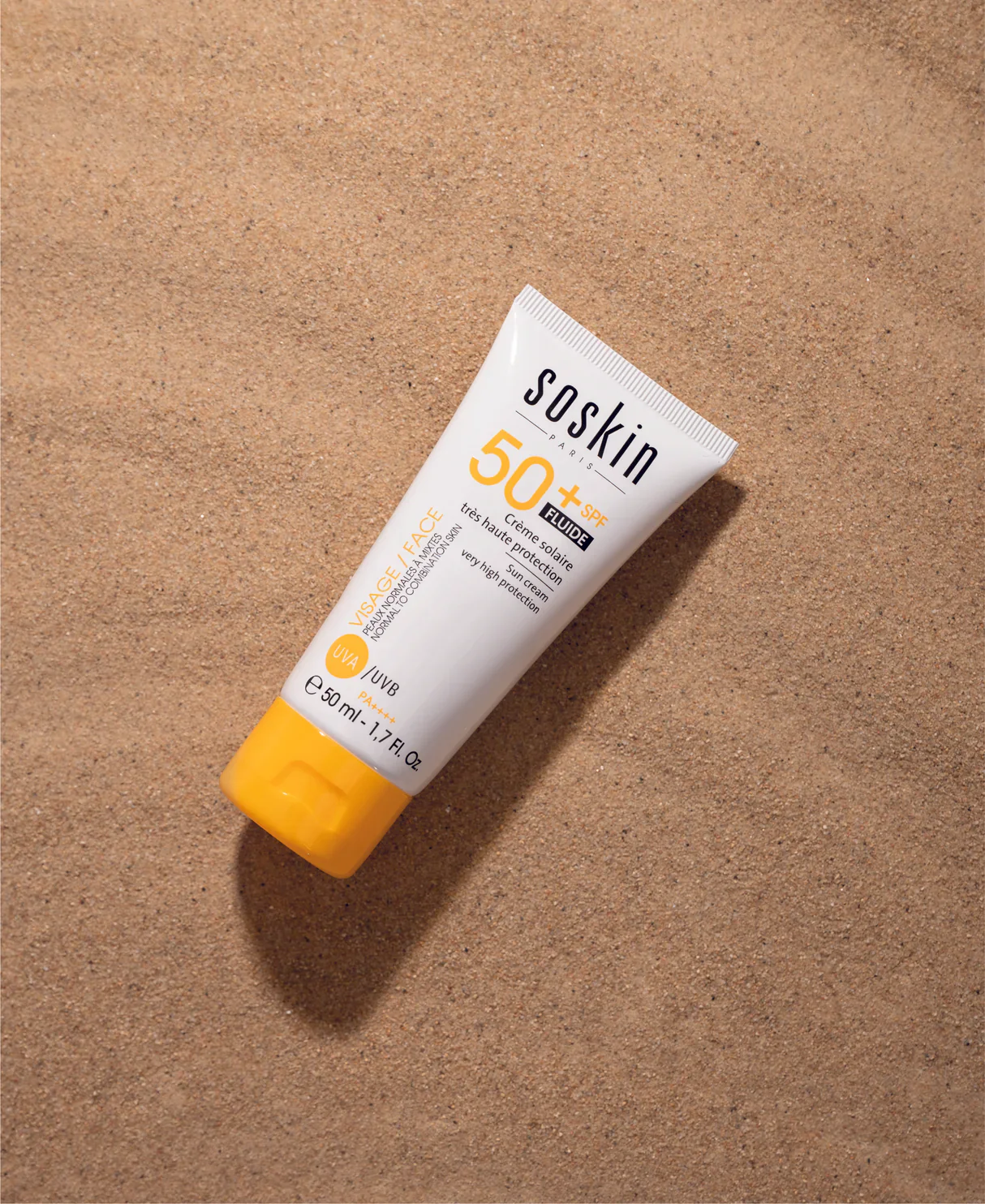 SOSKIN Crème solaire très haute protection 50+SPF 50ml - Image 4
