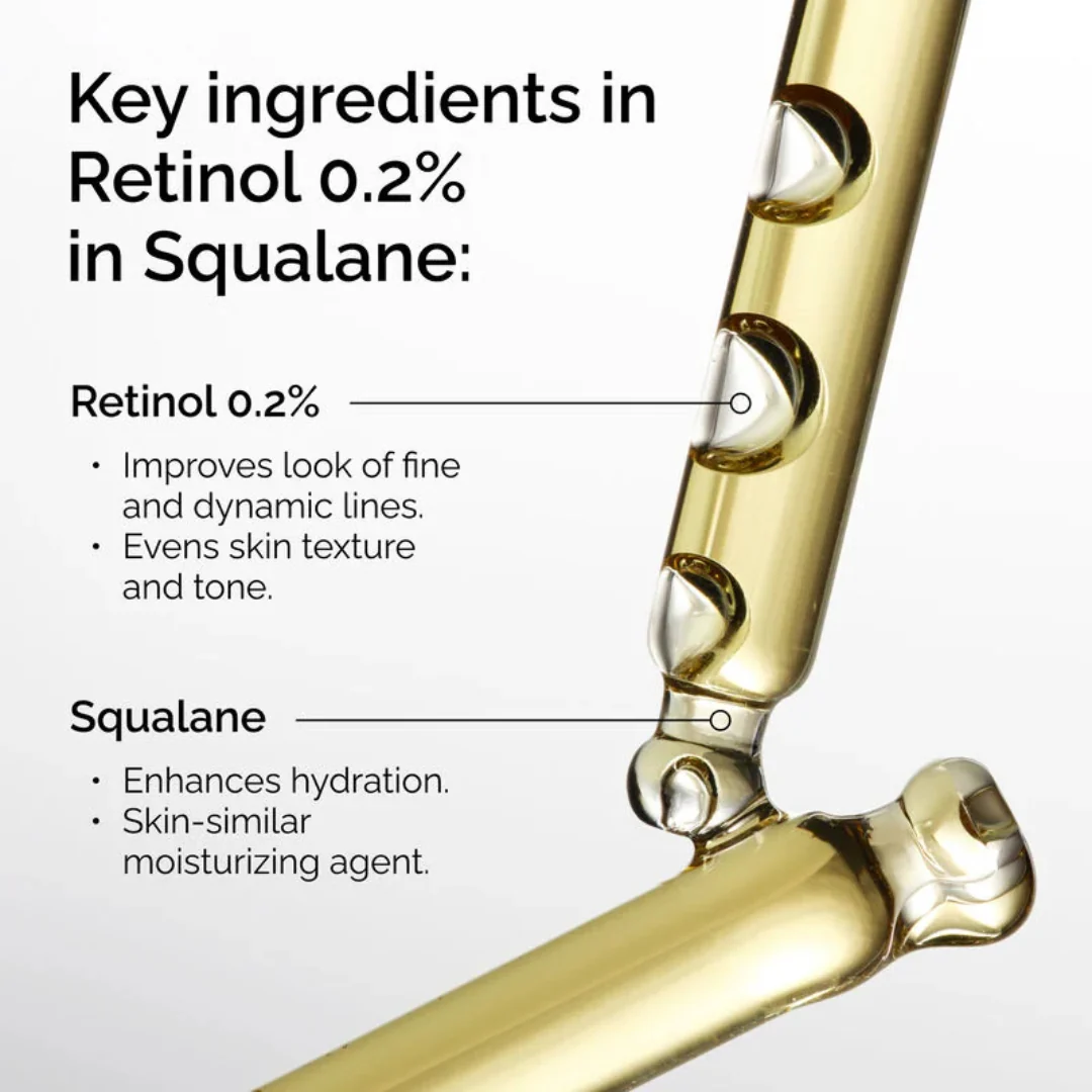 THE ORDINARY - Retinol 0.2% in Squalane - 30ml - Image 4
