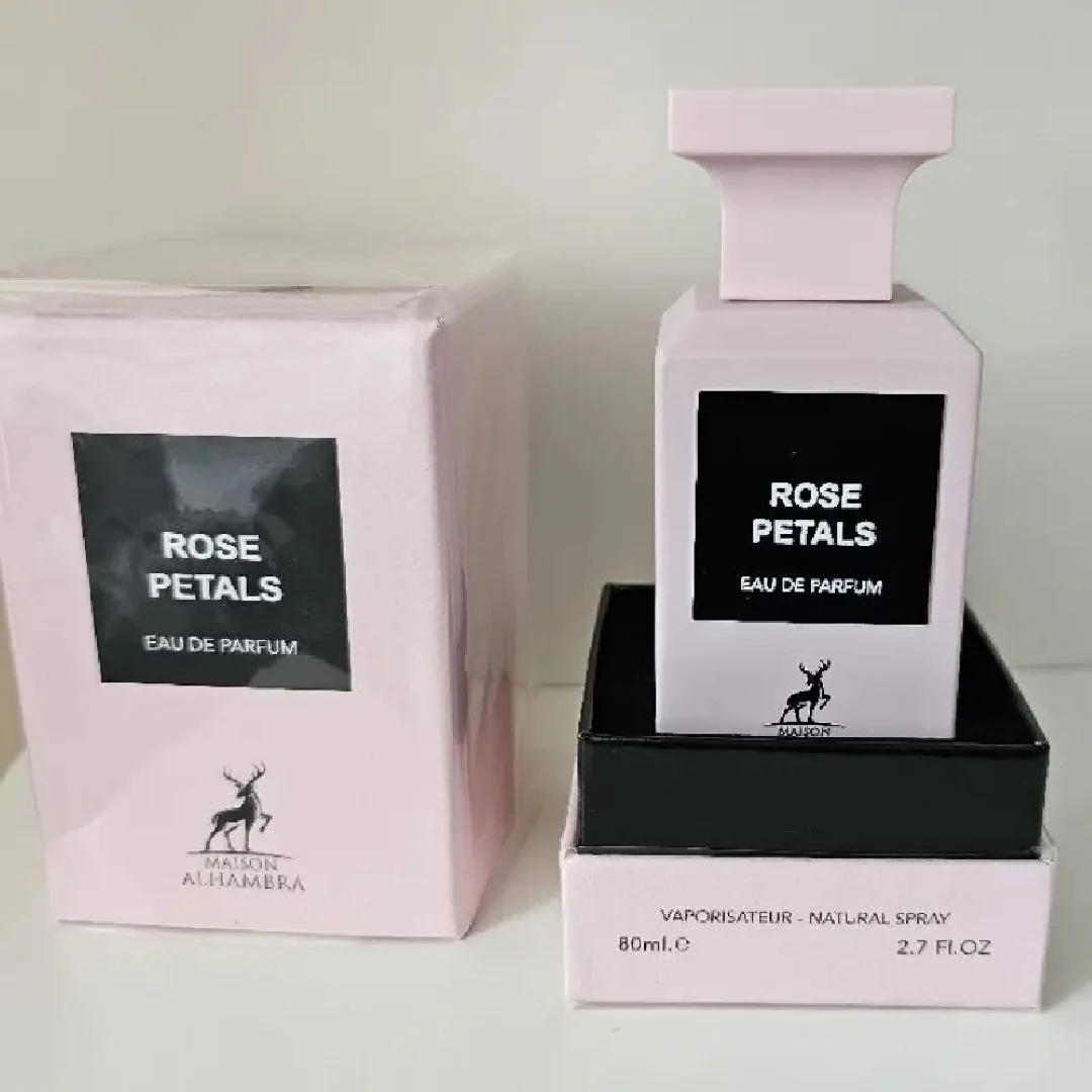 ROSE PETALS Eau de Parfum Maison Alhambra Pour Femme - 80ml - Image 4