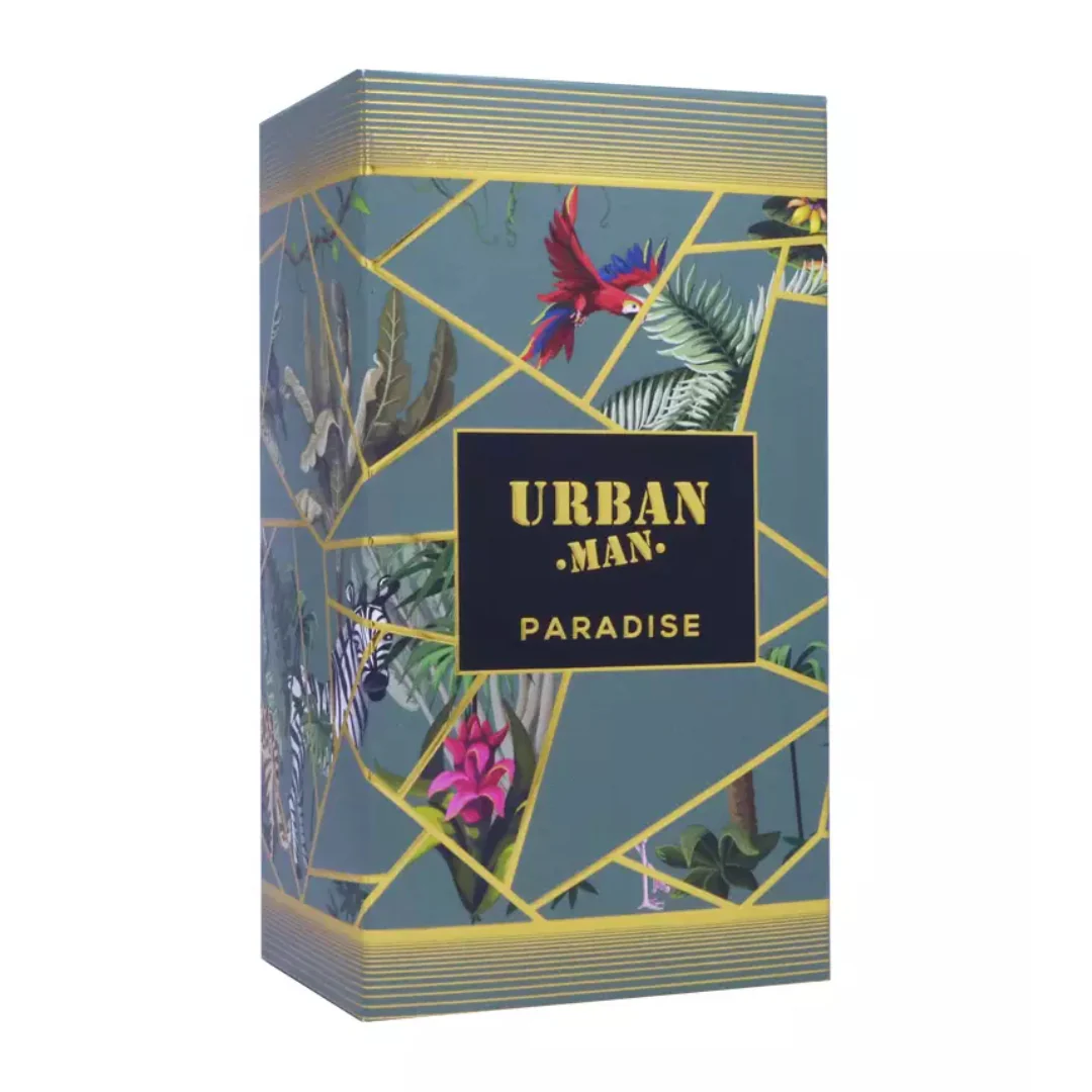Urban Man Paradise Eau De Parfum Fragrance World Pour Homme – 90ml - Image 3