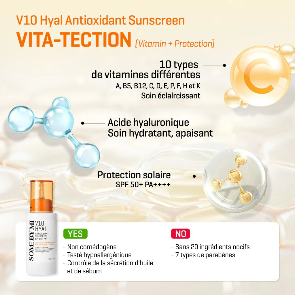 V10 HYAL ANTIOXIDANT SUNSCREEN 40g - Image 8
