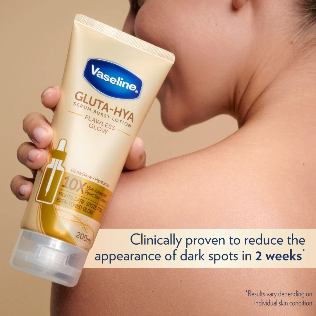 Vaseline - Healthy Bright - Gluta-Hya Flawless Glow - 330ml - Image 3